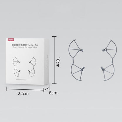 For DJI Mavic 4 Pro BRDRC Propeller Guard Anti-Collision Protection Frame(Gray) - DIY Propeller by BRDRC | Online Shopping UK | buy2fix