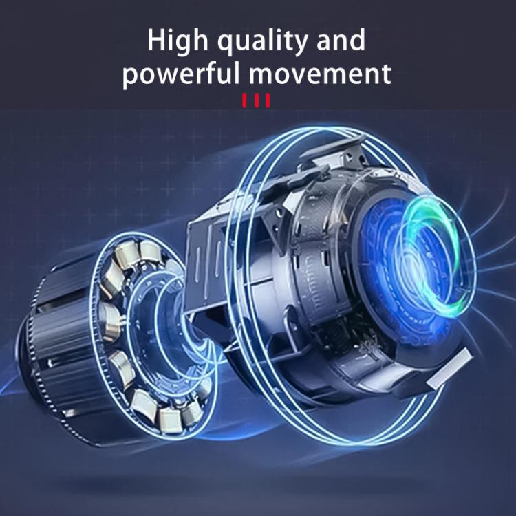 Remote Control Light Rotating Tray Still Life Display Adjustable Speed Brightness Jewelry Stand, Spec: 20cm Black Base White Light Rechargeable -  by buy2fix | Online Shopping UK | buy2fix