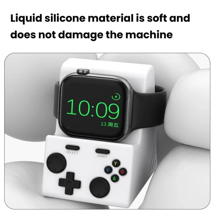 For Apple Watch Charging Base Watch Charger Stand, Without Charger(Rock Gray) - Charger / Holder by buy2fix | Online Shopping UK | buy2fix