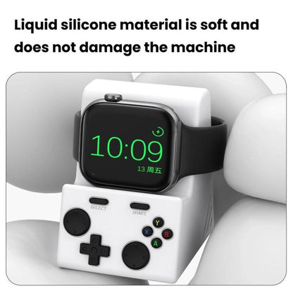 For Apple Watch Charging Base Watch Charger Stand, Without Charger(Rock Gray) - Charger / Holder by buy2fix | Online Shopping UK | buy2fix