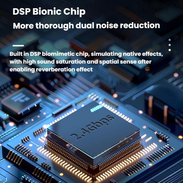 J81 1 To 2 Type-C Interface 9pcs /Set Wireless Collar Clip Microphone Smart Noise Reduction Mini Microphone - Microphone by buy2fix | Online Shopping UK | buy2fix