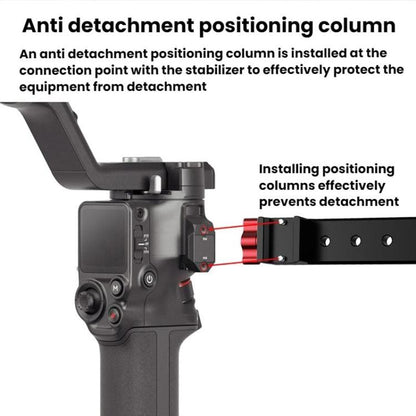 Gimbal Wooden Handle Chute Snail Gimbal Side Handle Grip,For DJI RS 4 Mini / 4 PRO / 3 / 3 Mini / 3 PRO / 2, Spec: With Chute - Other by buy2fix | Online Shopping UK | buy2fix