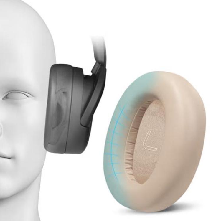 For Edifier W860NB Pro 1pair Headphone Sponge Covers(Black) - Earmuff & Pad by buy2fix | Online Shopping UK | buy2fix