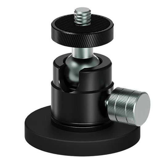 1/4 Ball Head D43mm Magnetic Mount Snail Gimbal Adjustment Bracket - Tripod Heads by buy2fix | Online Shopping UK | buy2fix