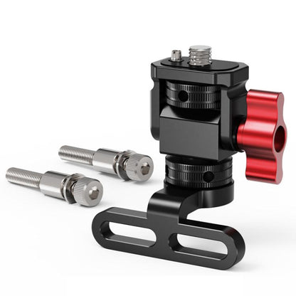 1/4 Universal Damping Adjustment Bicycle Stem Camera Mount Cycling Front Light Bracket For Shooting - Holder by buy2fix | Online Shopping UK | buy2fix