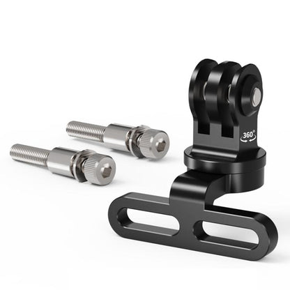 3 Card 360 Degree Damping Rotation Adjustment Bicycle Stem Camera Mount Cycling Front Light Bracket For Shooting - Holder by buy2fix | Online Shopping UK | buy2fix