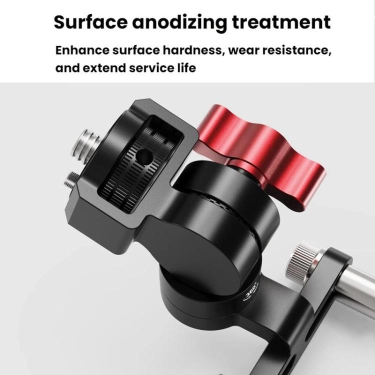 3 Card One Click Clamping Bicycle Stem Camera Mount Cycling Front Light Bracket For Shooting - Holder by buy2fix | Online Shopping UK | buy2fix