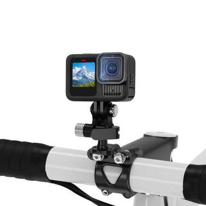 1/4 Front Rear Adjustment Bicycle Stem Camera Mount Cycling Front Light Bracket For Shooting - Holder by buy2fix | Online Shopping UK | buy2fix