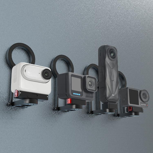 For DJI Action 5 Pro / 4 / 3 / 2 Multifunctional Magnetic Quick Release Base Bracket Expansion - Holder by buy2fix | Online Shopping UK | buy2fix