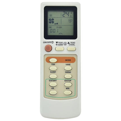 MSD-09NV For Mitsubishi Air Conditioner Remote Control English Version Replacement Accessory - Air-Conditioner by buy2fix | Online Shopping UK | buy2fix