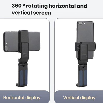 Multi-Functional Travel Mini Desktop Stand Adjustable Rotating Folding Portable Mobile Phone Stand(Black) - Desktop Holder by buy2fix | Online Shopping UK | buy2fix