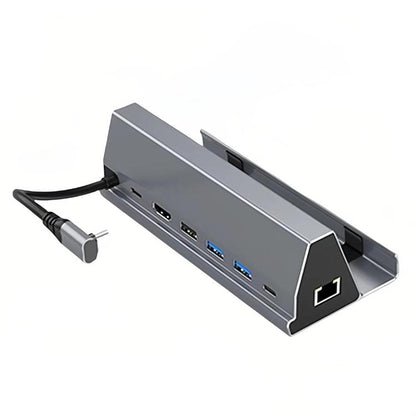 BS-107 7 In 1 Type-C Docking Station 4K 60Hz Gaming Expansion Dock - USB HUB by buy2fix | Online Shopping UK | buy2fix