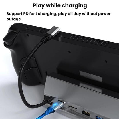 BS-107 7 In 1 Type-C Docking Station 4K 60Hz Gaming Expansion Dock - USB HUB by buy2fix | Online Shopping UK | buy2fix