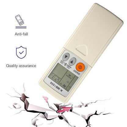 For Mitsubishi K-MB1550 Air Conditioner Remote Control Replacement Parts(Cooling and Heating Models) - Air-Conditioner by buy2fix | Online Shopping UK | buy2fix