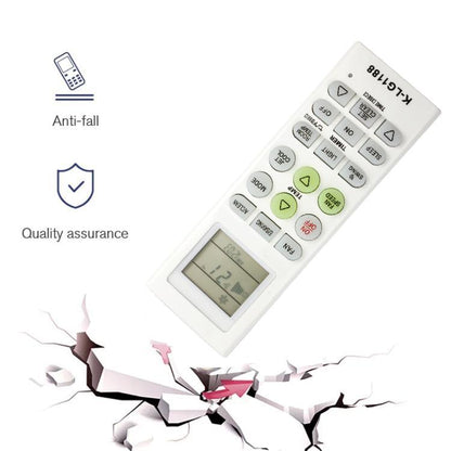 K-LG1188 Remote Control For LG Air Conditioner Replacement Parts(Milky) - Air-Conditioner by buy2fix | Online Shopping UK | buy2fix
