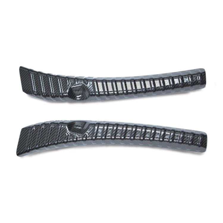 For Tesla Model 3 Highland Stainless Steel Trunk Sill Guard, Color: Carbon Fiber Texture - Car Interior Mouldings by buy2fix | Online Shopping UK | buy2fix