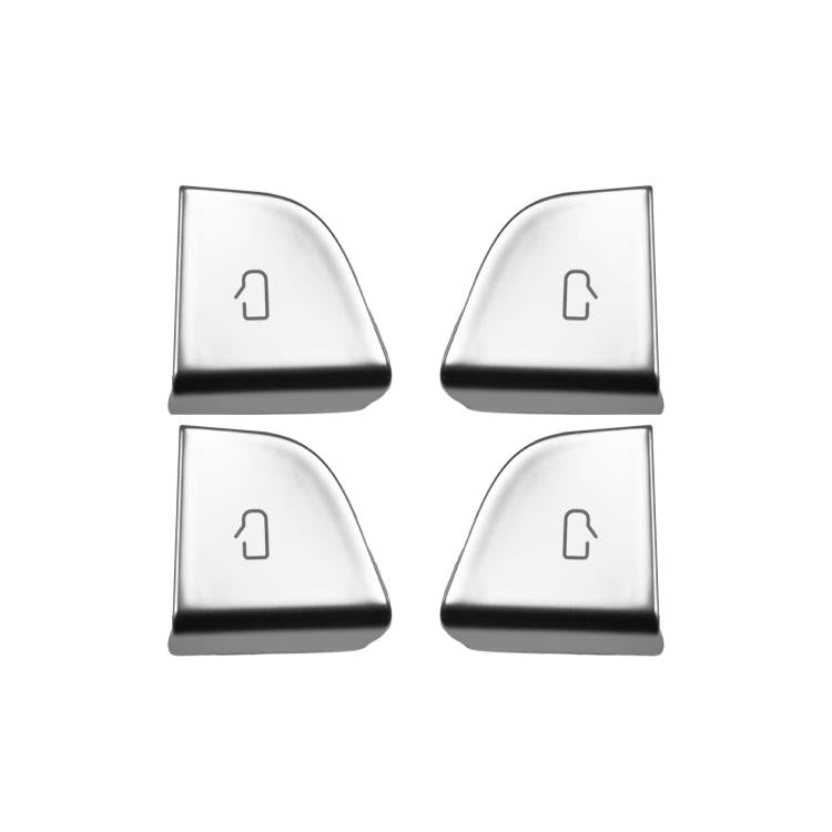 For Tesla Model 3 Highland Door Button Protective Patch(Silver) - Car Interior Mouldings by buy2fix | Online Shopping UK | buy2fix