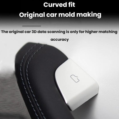 For Tesla Model 3 Highland Door Button Protective Patch(Silver) - Car Interior Mouldings by buy2fix | Online Shopping UK | buy2fix