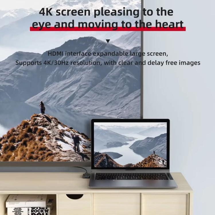 3 In 1 USB HUB Multi Port Hub Computer Converter, Color: BX3H Black - USB 3.0 HUB by buy2fix | Online Shopping UK | buy2fix