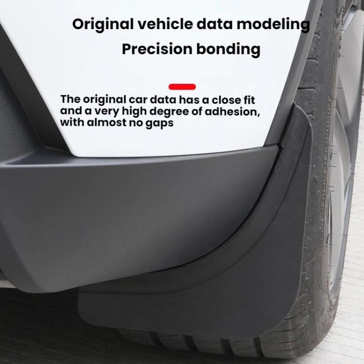 For Tesla Model Y Juniper Tire Splash Guards Fenders(4pcs /Set) - Mudguards by buy2fix | Online Shopping UK | buy2fix