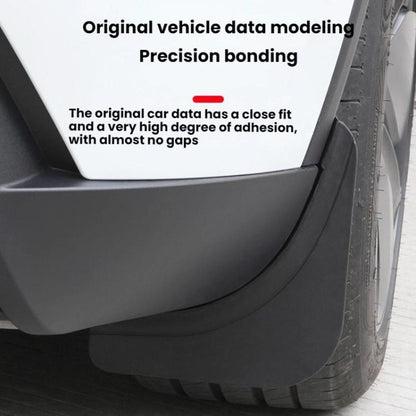 For Tesla Model Y Juniper Tire Splash Guards Fenders(4pcs /Set) - Mudguards by buy2fix | Online Shopping UK | buy2fix
