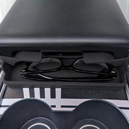 For Tesla Model 3/Y Armrest Modification Glasses Storage Pocket(Gray) - Stowing Tidying by buy2fix | Online Shopping UK | buy2fix