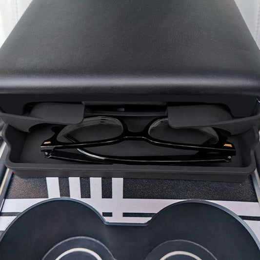 For Tesla Model 3/Y Armrest Modification Glasses Storage Pocket(Gray) - Stowing Tidying by buy2fix | Online Shopping UK | buy2fix