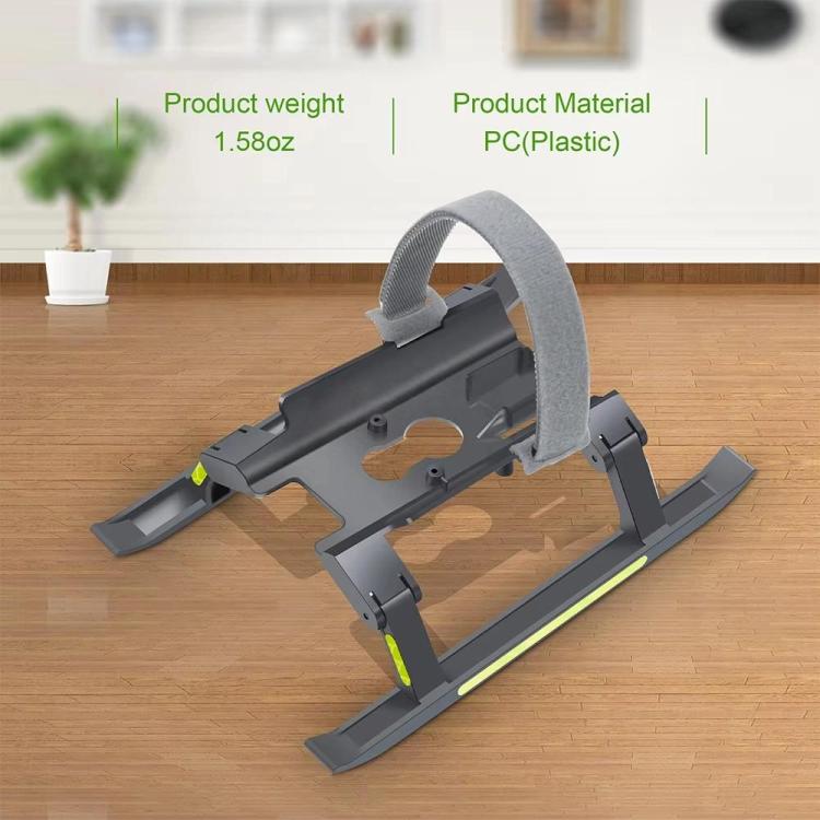 For DJI Mavic 4 Pro Drone YX  Foldable Heightening Landing Gear with Reflective Strips(Gray) - Holder Series by YX | Online Shopping UK | buy2fix
