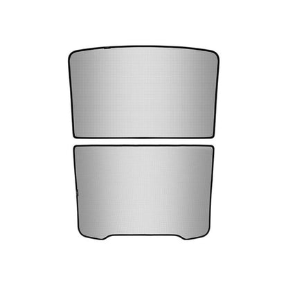 For Tesla Model Y Juniper Ice Crystals Sunroof Sunshade(Black) - Window Foils & Solar Protection by buy2fix | Online Shopping UK | buy2fix