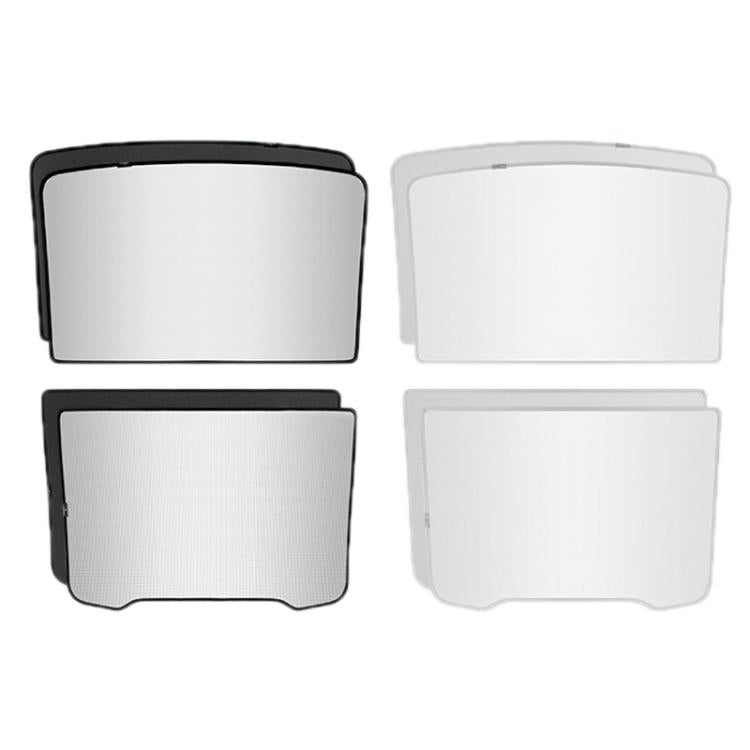 For Tesla Model Y Juniper Ice Crystals Sunroof Sunshade(Original Color) - Window Foils & Solar Protection by buy2fix | Online Shopping UK | buy2fix