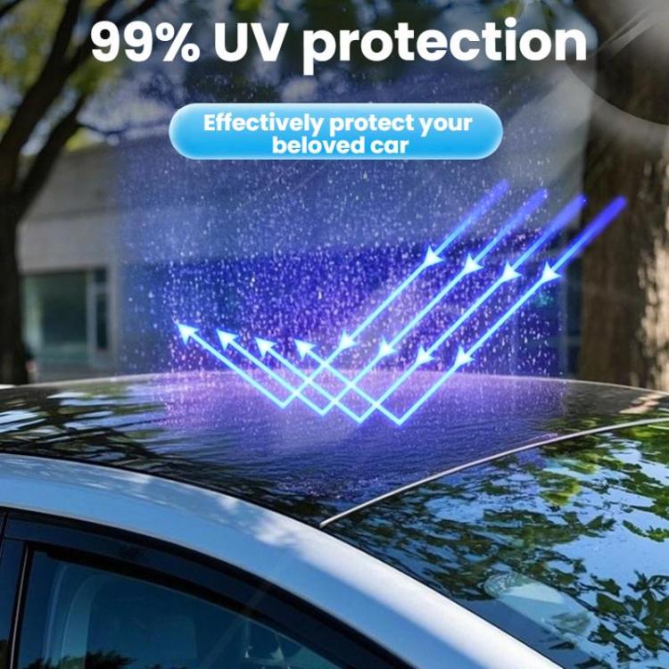 For Tesla Model Y Juniper Ice Crystals Sunroof Sunshade(Black) - Window Foils & Solar Protection by buy2fix | Online Shopping UK | buy2fix