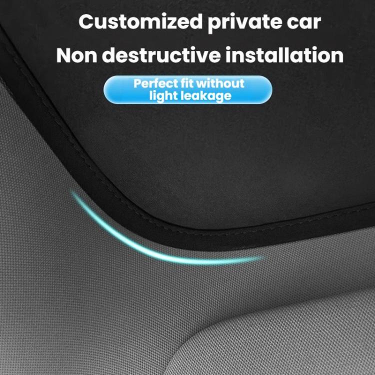 For Tesla Model Y Juniper Ice Crystals Sunroof Sunshade(Original Color) - Window Foils & Solar Protection by buy2fix | Online Shopping UK | buy2fix