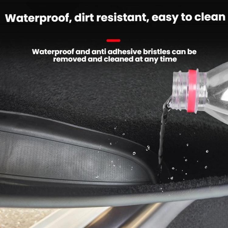 For Tesla Model 3 Highland Door Slot Storage Box(Black) - Stowing Tidying by buy2fix | Online Shopping UK | buy2fix