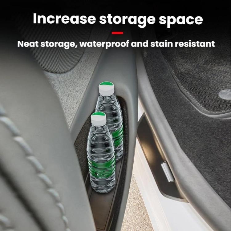 For Tesla Model 3 Highland Door Slot Storage Box(Black) - Stowing Tidying by buy2fix | Online Shopping UK | buy2fix