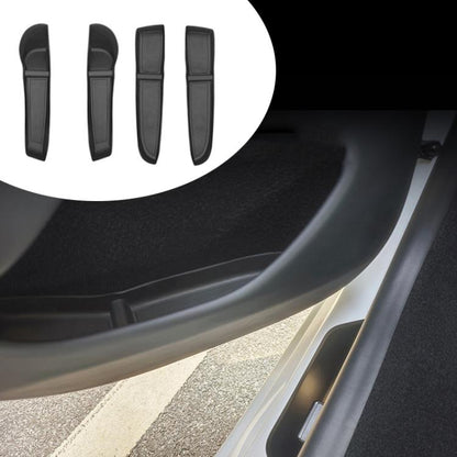 For Tesla Model 3 Highland Door Slot Storage Box(Black) - Stowing Tidying by buy2fix | Online Shopping UK | buy2fix