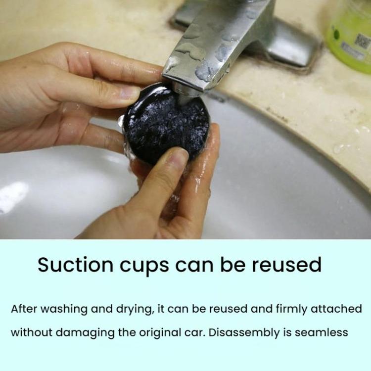 For Tesla Model 3/Y/S/X Car Roof Suction Cup Handle(White) - Door Handles by buy2fix | Online Shopping UK | buy2fix