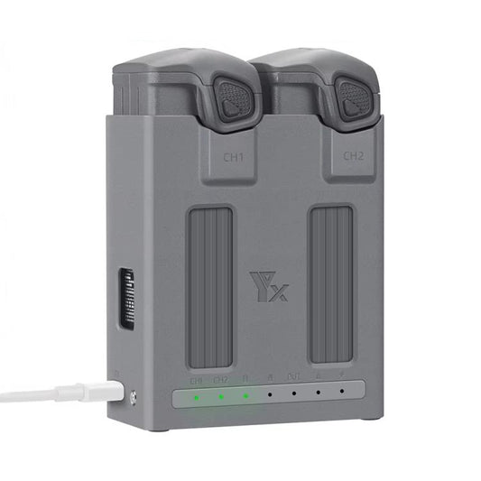 For DJI Mavic 4 Pro YX Dual-Channel Charger Battery Manager Simultaneous Charging Station - Charger by YX | Online Shopping UK | buy2fix