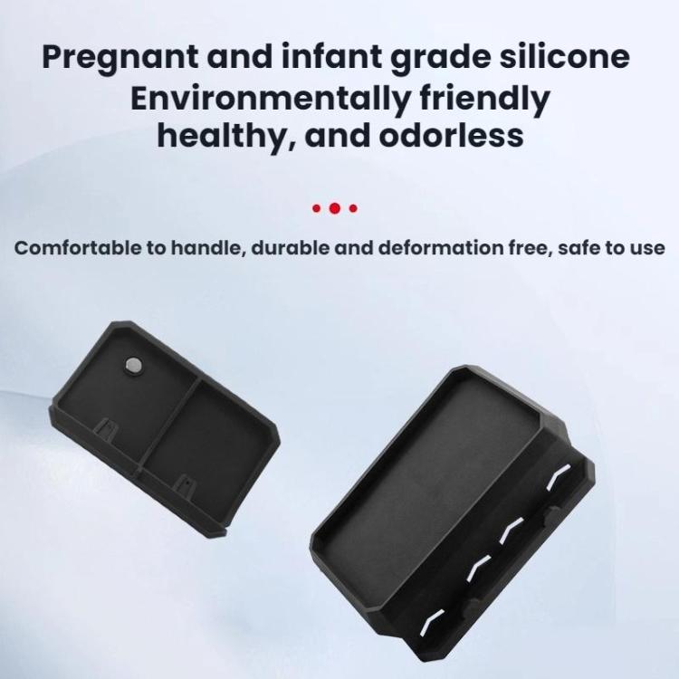 For Tesla Model 3 Highland Dashboard Tissue Storage Tray(Black) - Stowing Tidying by buy2fix | Online Shopping UK | buy2fix