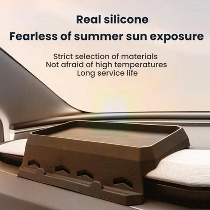 For Tesla Model 3 Highland Dashboard Tissue Storage Tray(Black) - Stowing Tidying by buy2fix | Online Shopping UK | buy2fix