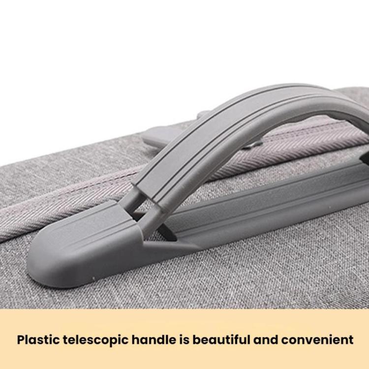 For Meta Quest 3 / 3S BKano Q3-002 VR Headset Console Storage Bag Shoulder Handheld Bag(Grey) - VR Accessories by BKano | Online Shopping UK | buy2fix