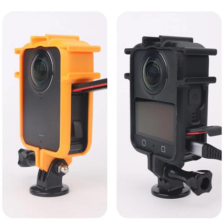 For DJI Osmo 360 Camera CQT Expansion Frame Anti-Scratch & Shockproof Protector Ordinary Orange - Protection Frame by CQT | Online Shopping UK | buy2fix