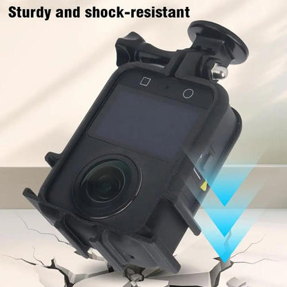 For DJI Osmo 360 Camera CQT Expansion Frame Anti-Scratch & Shockproof Protector Cold Shoe Black - Protection Frame by CQT | Online Shopping UK | buy2fix