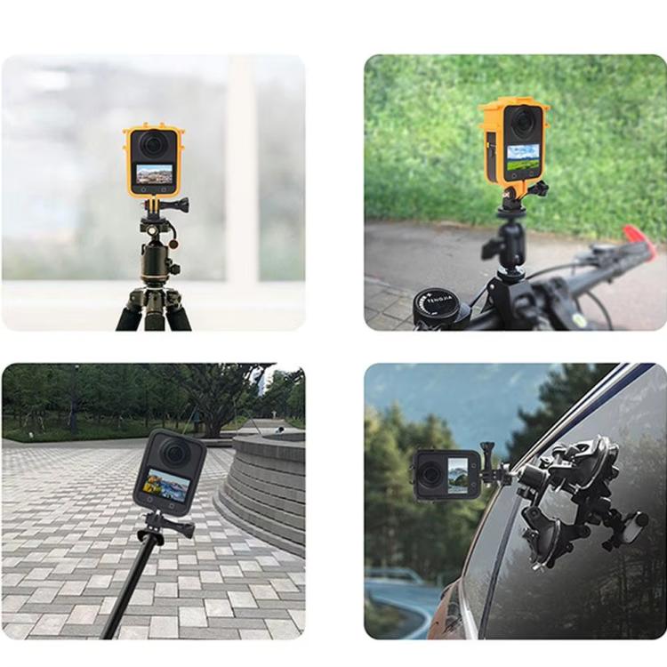 For DJI Osmo 360 Camera CQT Expansion Frame Anti-Scratch & Shockproof Protector Ordinary Orange - Protection Frame by CQT | Online Shopping UK | buy2fix
