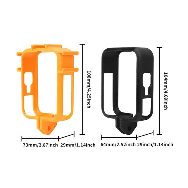 For DJI Osmo 360 Camera CQT Expansion Frame Anti-Scratch & Shockproof Protector Cold Shoe Orange - Protection Frame by CQT | Online Shopping UK | buy2fix
