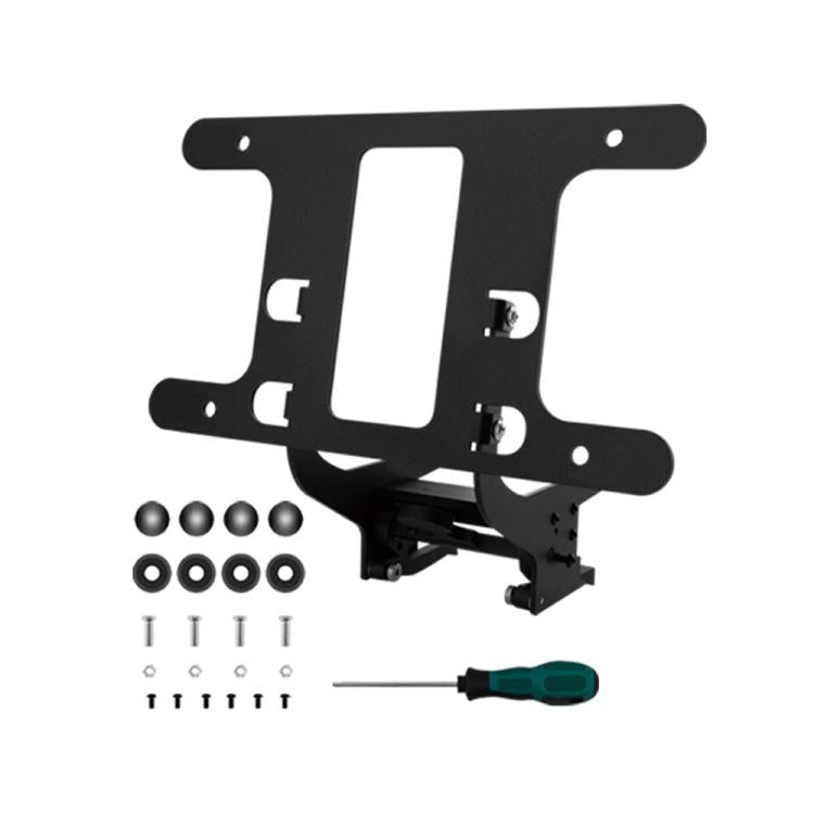 For Tesla Model 3 Highland US Standard Punch-Free License Plate Frame(Black) - License Plate Covers & Frames by buy2fix | Online Shopping UK | buy2fix