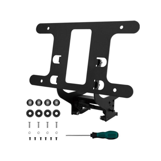 For Tesla Model 3 Highland US Standard Punch-Free License Plate Frame(Black) - License Plate Covers & Frames by buy2fix | Online Shopping UK | buy2fix