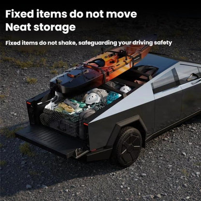 For Tesla Cybertruck Trunk Net Bag(Vertical Style) - Stowing Tidying by buy2fix | Online Shopping UK | buy2fix