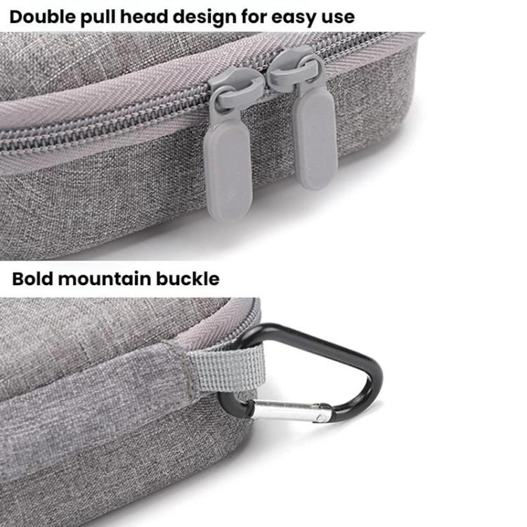 For Insta360 GO 3 / 3S Standard Edition BKano GO-002 Storage Bag Handheld Portable Pouch(Grey) - Case & Bags by BKano | Online Shopping UK | buy2fix