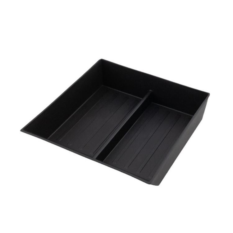 For Tesla Cybertruck Center Console Lower Storage Box(Black) - Stowing Tidying by buy2fix | Online Shopping UK | buy2fix