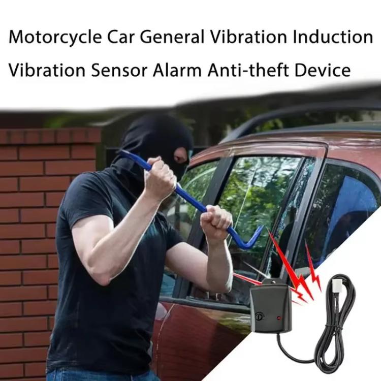 XH2.54/XF2510 3P 12V Car Anti-theft Vibration Sensor(GY166) - Security Alarm System by buy2fix | Online Shopping UK | buy2fix